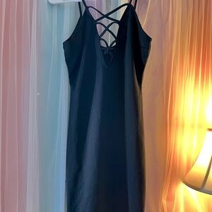 Haute Monde. Size small. Black bodycon dress.